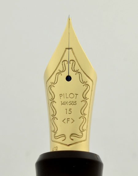 Pilot Namiki Custom 823 Fountain Pen - Amber Demonstrator, 14k XXF